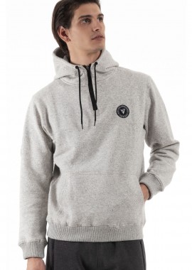 MAGNETIC NORTH - MAGNETIC NORTH HALF ZIP HOODIE ΜΠΕΖ