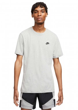 NIKE - NIKE SPORTSWEAR CLUB TEE ΓΚΡΙ
