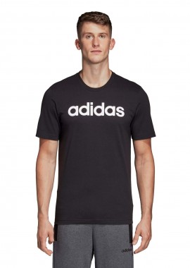 ADIDAS SPORT INSPIRED - ESSENTIALS LINEAR LOGO TEE ΜΑΥΡΟ