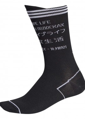 ADIDAS PERFORMANCE - ALPHASKIN TYPO SOCKS ΜΑΥΡΟ