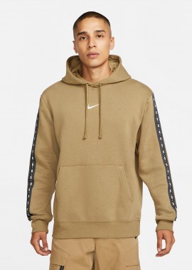 NIKE - NIKE SPORTSWEAR FLEECE PULLOVER HOODIE ΚΑΦΕ