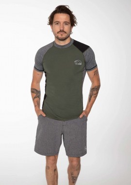 PROTEST - PROTEST FENTON RASH GUARD T-SHIRT ΧΑΚΙ