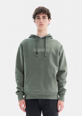 BASEHIT - BASEHIT MEN'S LOGO PULLOVER HOODIE ΠΡΑΣΙΝΟ