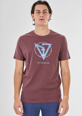 MAGNETIC NORTH - MAGNETIC NORTH MEN'S MGN T-SHIRT ΚΟΚΚΙΝΟ