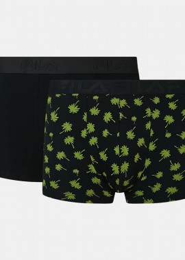 FILA - FILA BOXER ELASTIC BAND 2PACK ΜΑΥΡΟ