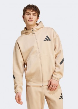 ADIDAS PERFORMANCE - ADIDAS Z.N.E. FULL-ZIP HOODED TRACK JACKET ΜΠΕΖ