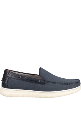 MIGATO - Μπλε σκούρο ανδρικό boat shoe