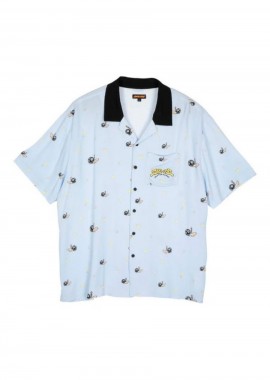 SANTA CRUZ - SANTA CRUZ Πουκάμισα Winkowski Surf SS Shirt - ΜΠΛΕ-SCA-SHT-0824