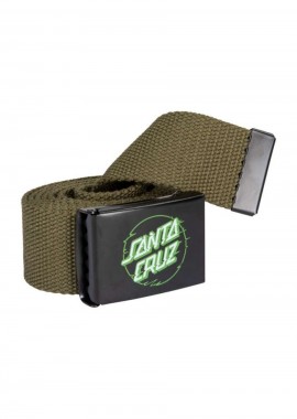 SANTA CRUZ - SANTA CRUZ Ζώνες Vivid Other Dot Belt - Χακί-SCA-BEL-0161-GREEN