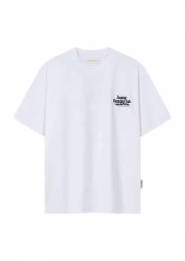Another Cotton Lab - ANOTHER COTTON LAB Running Shades T-Shirt - Λευκό-PD00013150-WHITE