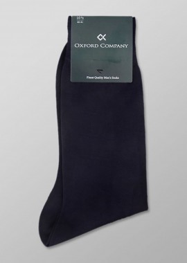 OXFORD COMPANY - Oxford Company ανδρικές μακριές κάλτσες μονόχρωμες - SC36-1100.15-** Μπλε Σκούρο