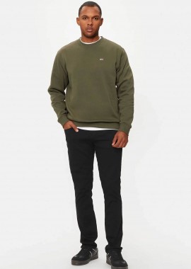 TOMMY JEANS - Tommy Jeans ανδρικό τζιν παντελόνι πεντάτσεπο Slim Fit - DM0DM20707 Μαύρο