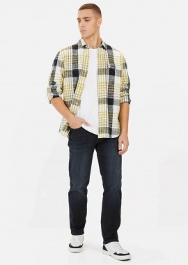 CAMEL ACTIVE - Camel Active ανδρικό τζιν παντελόνι πεντάτσεπο Relaxed Fit - C261NOS-488X82-9D21 Denim Blue Σκούρο