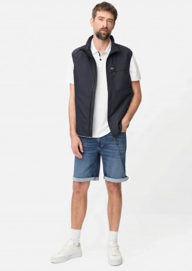CAMEL ACTIVE - Camel Active ανδρική denim βερμούδα high stretch πεντάτσεπη Regular Fit - C261-498R30-7D15 Denim Blue