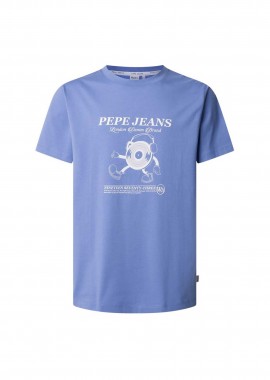 PEPE JEANS - Pepe Jeans ανδρικό T-shirt με graphic print Regular Fit