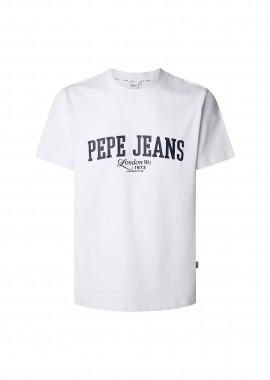 PEPE JEANS - Pepe Jeans ανδρικό T-shirt με logo print Relaxed Fit