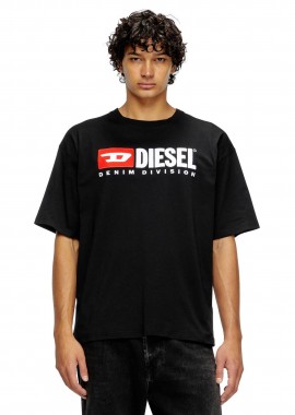 DIESEL - Diesel ανδρικό T-shirt με λογότυπο Relaxed Fit