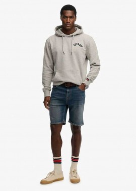 SUPERDRY & CO - Superdry ανδρική denim βερμούδα πεντάτσεπη Straight Fit