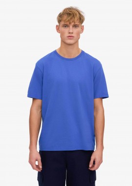 COLORFUL STANDARD - Colorful Standard ανδρικό T-shirt μονόχρωμο Relaxed Fit - CS1001 Μπλε Cobalt