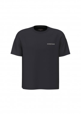 GUESS - Guess ανδρικό T-shirt με logo print - M5BI78K8FQ4 Μαύρο