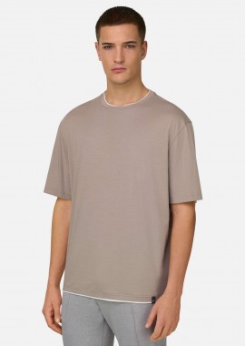 BOGGI MILANO - Boggi Milano ανδρικό T-shirt μονόχρωμο