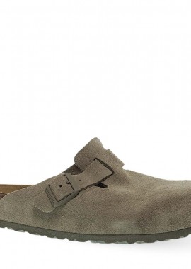 BIRKENSTOCK - Ανδρικές Δερμάτινες Παντόφλες Σπιτιού Birkenstock Bk0Sh102578800354600 - Regular Fit