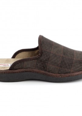 ADAM'S - Ανδρική Παντόφλα Adam's Χρώματος Καφέ 754-23506-15.2