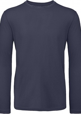 B & C - Μακρυμάνικο T-Shirt TM070 B & C Inspire Organic Navy Blue
