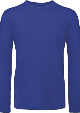 B & C - Μακρυμάνικο T-Shirt TM070 B & C Inspire Organic Cobalt Blue