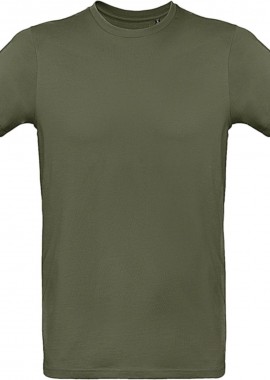 B & C - Ανδρικό T-Shirt TM048 B & C Inspire Plus Organic Urban Khaki