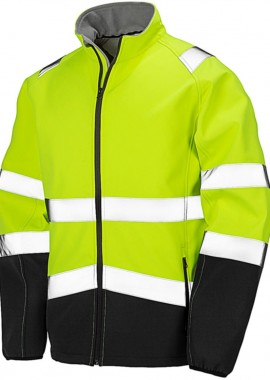 Result - Ανδρικό Μπουφάν Softshell R450X Result Fluorescent Yellow/Black