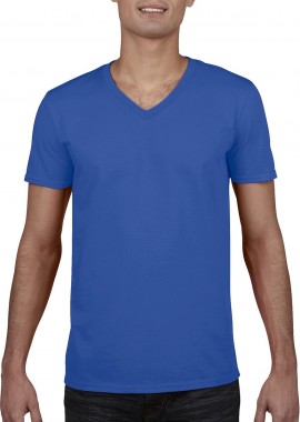 Gildan - Ανδρικό T-Shirt Softstyle 64V00 Gildan V-Neck Royal