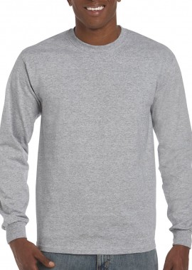 Gildan - Μακρυμάνικο T-Shirt 2400 Gildan Ultra Cotton Sport Grey