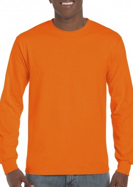 Gildan - Μακρυμάνικο T-Shirt 2400 Gildan Ultra Cotton Safety Orange