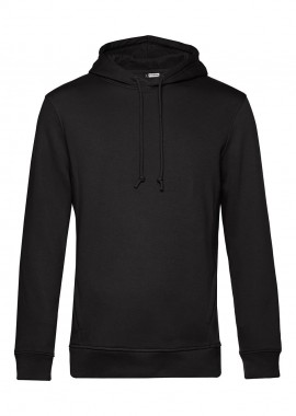 B & C - Organic Hoodie Φούτερ WU33B B & C Black Pure