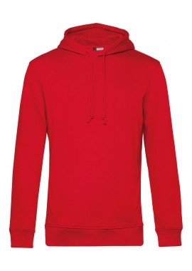 B & C - Organic Hoodie Φούτερ WU33B B & C Red