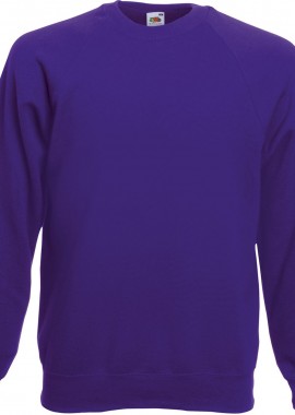 Fruit of the Loom - Φούτερ Classic Raglan 62-216-0 Fruit of the Loom Purple