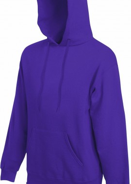 Fruit of the Loom - Φούτερ Hoodie 62-208-0 Fruit of the Loom Purple