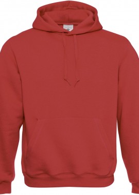 B & C - Φούτερ Hoodie WU620 B & C Red