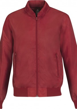 B & C - Ανδρικό Μπουφάν με Κουκούλα JM963 B&C Trooper Men Red/Warm Grey
