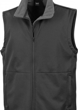 Result - Αμάνικο Μπουφάν Softshell R214X Result Bodywarmer Black