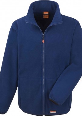 Result - Ανδρική Ζακέτα Microfleece Heavy Duty R330X Result Work-Guard Navy