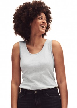 Fruit of the Loom - Αμάνικο T-Shirt 61-098-0 Fruit of the Loom Unisex Heather Grey