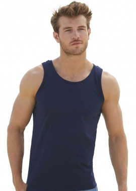 Fruit of the Loom - Αμάνικο T-Shirt 61-098-0 Fruit of the Loom Unisex Deep Navy