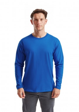 Fruit of the Loom - Μακρυμάνικο T-Shirt 61-038-0 Fruit of the Loom Royal
