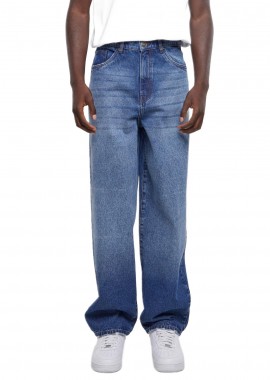 Urban Classics - Ανδρικό Τζιν Παντελόνι Heavy Ounce Baggy Fit TB6398 Urban Classics new mid blue washed