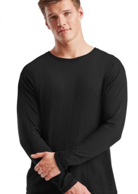 Fruit of the Loom - Μακρυμάνικο T-Shirt 61-446-0 Fruit of the Loom Iconic 150 Black