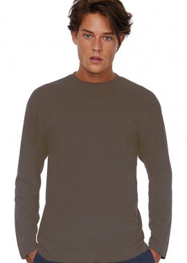 B & C - Μακρυμάνικο T-Shirt E150 LSL TU05T B & C Bear Brown
