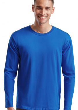 Fruit of the Loom - Μακρυμάνικο T-Shirt 61-360-0 Fruit of the Loom Iconic 195 Ringspun Premium Royal Blue