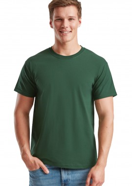 Fruit of the Loom - T-Shirt 61-422-0 Fruit of the Loom Ringspun Premium Iconic 195 Bottle Green